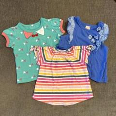 ベビー子供服　夏服トップス　Tシャツ　3枚セット　80cm匿名配送