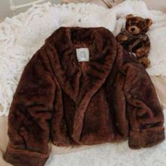 即日発送♡トリートユアセルフ ♡ファーコートfur coat グレー 即日発送♡トリートユアセルフ ♡ファーコートfur coat グレー