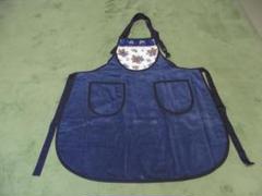 ◇HOTMAN未使用エプロンFEILER フラワー刺繍 ハンドバッグセット