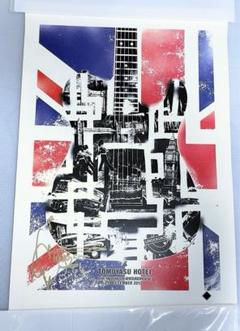 レア限定 布袋寅泰 サイン入り リトグラフ ロンドンライブ記念 シリアルナンバー 布袋寅泰 リトグラフ シリアルナンバー入り ロンドンライブ記念