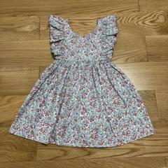 未使用＊コンゲススロイド　ワンピ4y LAST1/4Yのみ】NOLA SPENCER DRESS GOTS BLUE DOT【Konges