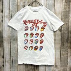 D13 The Rolling Stones リップロゴ Tシャツ 国旗デザイン