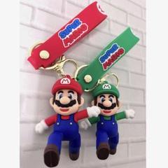 スーパーマリオ ルイージ キーホルダー ストラップ ２種セット ☆★