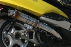 Realize ヤマハ マジェスティ125 Exist Ti マフラー マジェスティ Realize マジェスティ125 バイクマフラー 5CA