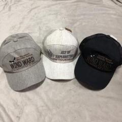 新品未使用品！キャップ帽子3点セット 56〜58cmのサムネイル