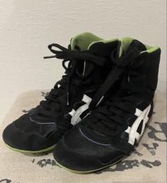 【廃盤】ASICS ボクシングシューズ　TWR323 ブラック/グリーン 2025年最新】TWR323の人気アイテム - メルカリ