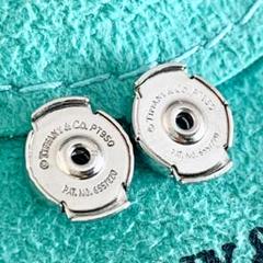ティファニー プラチナ PT950 両耳 ピアス キャッチ SA1e