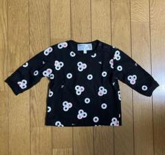 アニエスベー：ベビー 長袖Ｔシャツ 星柄 ブラック ７４ｃｍ １歳