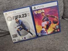 FIFA 23 & NBA 2K23 セット PS5 まとめ売り