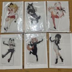 ラウンドワン限定 けものフレンズ アクリルスタンド 8種セット+クリアファイル 2025年最新】けものフレンズ ラウンドワンの人気アイテム - メルカリ