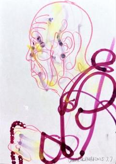 木原千春さん　ドローイング4枚セット 木原 千春 のアート作品 | 現代アートの販売・通販 | ArtSticker