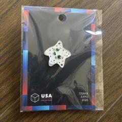 大阪関西万博　外国館　アメリカ館　スパーク　ピンバッジ