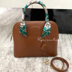 HERMES エルメス ボリード31 ボックスカーフ フォーブ