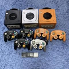 Nintendo GC ゲームキューブ 本体3個＋コントローラー6個＋メモカ4個