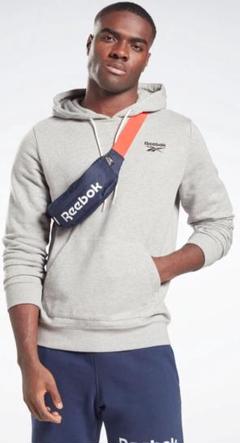 【未使用】Reebok ボディバッグ ネイビー/オレンジ