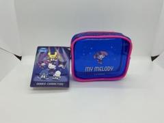 サンリオキャラクターズ　デニムショータイムクリアポーチ　マイメロディ