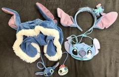 ディズニー　スティッチ　カチューシャ　キャップ　ぬいぐるみ