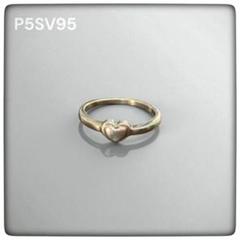 ♦︎ ジュエリーマキ アクセサリー ハート リング 指輪 P5SV95 刻印