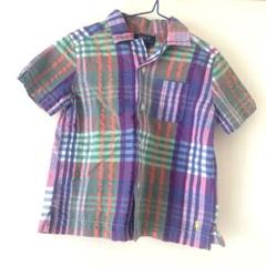 Ralph Lauren 半袖チェックシャツ 95〜100 美品　子ども服　幼児