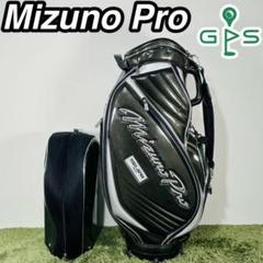 ミズノプロ 養老ジャパン カート式キャディバッグ カーボン調 エナメル 9型