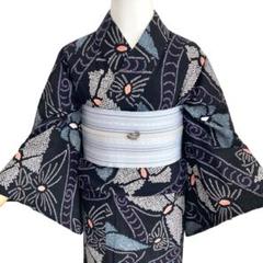 ★KUKU です★™️43 蝶　有松絞り　絞り染め　絞り浴衣 ☆KUKU 様専用です☆™️43 蝶 有松絞り 絞り染め 絞り浴衣