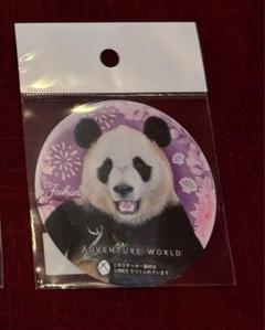アドベンチャーワールド　パンダ　ステッカー　シール　新品　未使用　和歌山　楓浜