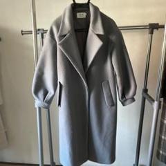 コクーンコート【ルーニィ 】新品タグ付　‼️超メルカリ市‼️ manaodaysさんコラボ ウールコクーンロングコート（セットアップ