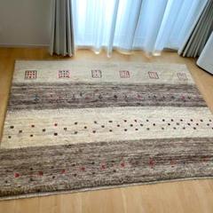 2022年最新】ギャッベ 円の人気アイテム - メルカリ 憧れの 【1点ものハンドメイド】ギャッベ 4684-20 No. 91×61cm ラグ