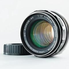【動作確認済】ミノルタＳＲTスーパー+MCロッコールPF55㎜f1.7（M16） MINOLTA MC ROKKOR-PF 55mm F1.7－ミノルタ MCロッコール 55mm