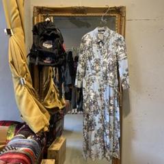 @ ZARA ザラ BASIC ベーシック 花柄 総柄 ワンピース ロング