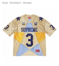 Supreme Star Football Jersey "Gold"