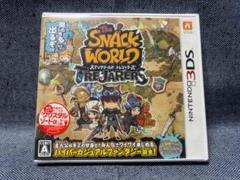 3DS☆スナックワールド トレジャラーズ☆新品・未開封品