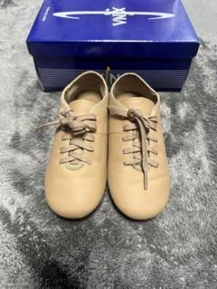 新品　21.5㎝　チャコット　バトン　シューズ　カーキ　バトントワリング Chacott バトンシューズ