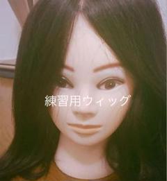 美容国家試験練習用4個本番用1個未使用品 美容師国家試験«練習用»カットウィッグ 2体セット最 安値