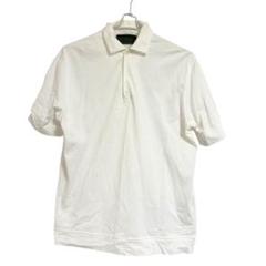 フォーマルジャージー　ナノユニバース　シンプルポロTシャツ　ポロシャツ　無地