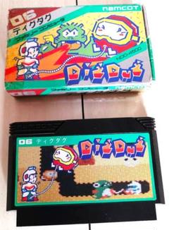 超レア】06 ディグダグ／ファミコン ソフト ゲーム レトロ