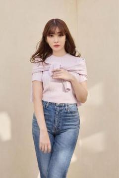 Essential Cable Knit pink