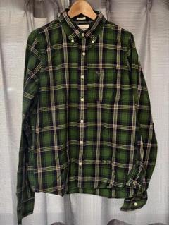 Abercrombie & Fitch チェック柄長袖シャツ L