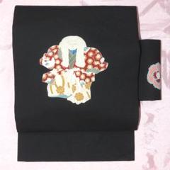 504mn13▲塩瀬 洋花 金糸 刺繍 九寸名古屋帯▲美品 504mn13△塩瀬 洋花 金糸 刺繍 九寸名古屋帯△美品 - メルカリ