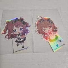 学園アイドルマスター 学マス 花海咲季 佑芽 アニメイトカフェ ステッカーセット