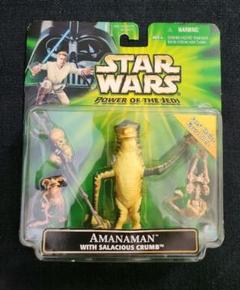 スターウォーズ　2001 Amanaman フィギュア ハズブロ スターウォーズ 2001 Amanaman フィギュア ハズブロ