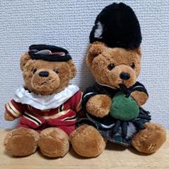 tr240924 ハロッズ harrods テディベア ぬいぐるみ 2体セット Harrodsハロッズ テディベア2体セット - メルカリ