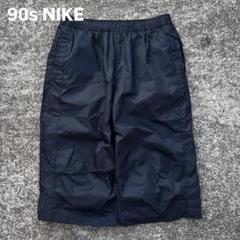 90s 00s NIKE ナイロンワイドパンツ 7部丈 city boy テック