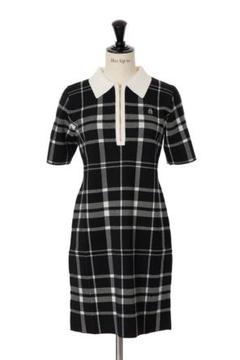 Her lip to Trois Logo Knit Mini Dress