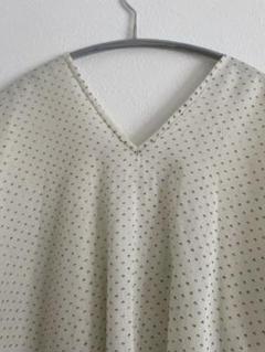 ARTS&SCIENCE 2way flat blouse