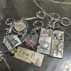 観光名所・鉄道モチーフキーホルダー6個セット