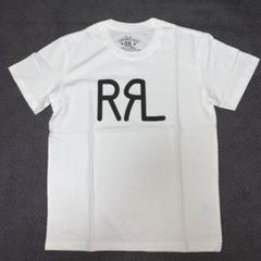 RRL SIGNATURE LOGO T-SHIRT WHITE