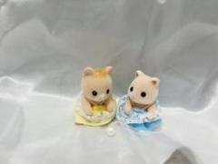 シルバニアファミリー　アイボリー　犬　ネコ うさぎ　おまとめ売り シルバニアファミリー・初期シリーズ人形・アイボリーウサギの