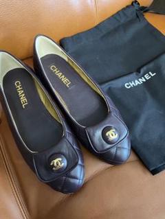 CHANEL♡新品キルティングココマークバレエシューズ37 CHANEL♡新品キルティングココマークバレエシューズ37 - メルカリ