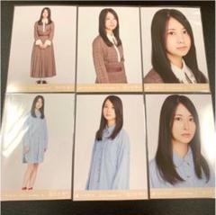 佐々木琴子 ビッグシャツ チェックセットアップ 乃木坂46 生写真 コンプ